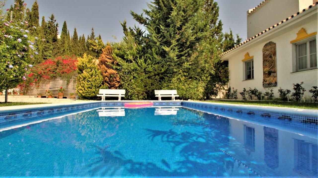 Holiday Villa In 10 Min From Fuengirola Beach With Sea Views Pool Bbq Parking Wifi Aircon Big Garden Mijas Εξωτερικό φωτογραφία